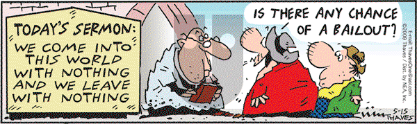 Frank and Ernest - Friday May 15, 2009 Comic Strip