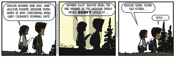 The Boondocks on Friday September 19, 2003 Comic Strip