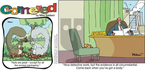 Cornered on Sunday October 2, 2016 Comic Strip