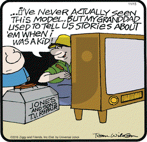 Ziggy on Tuesday November 15, 2016 Comic Strip