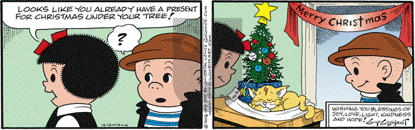 Nancy on Saturday December 24, 2016 Comic Strip