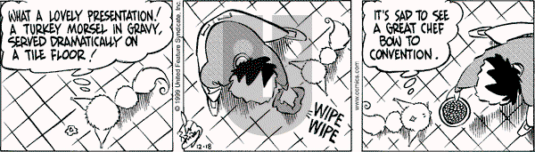 Rose is Rose on Saturday September 8, 2001 Comic Strip