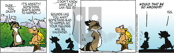 Over the Hedge on Monday January 27, 2020 Comic Strip