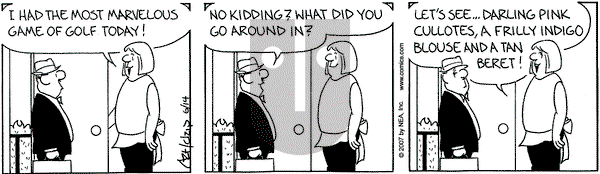 The Born Loser - Thursday June 14, 2007 Comic Strip
