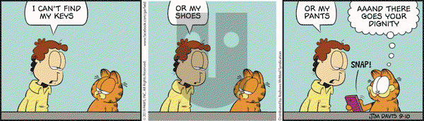 Garfield on Tuesday September 10, 2019 Comic Strip