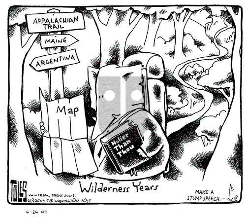 Tom Toles on Friday June 26, 2009 Comic Strip