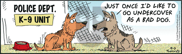 Frank and Ernest on Wednesday April 5, 2017 Comic Strip