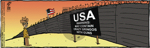 La Cucaracha on Tuesday October 17, 2017 Comic Strip