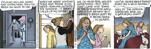 For Better or For Worse - Wednesday February 16, 2005 Comic Strip