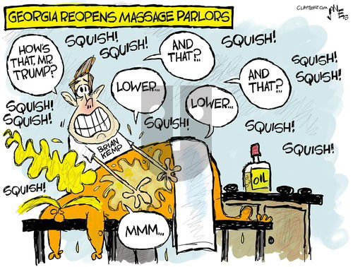 Clay Jones - Sunday April 26, 2020 Comic Strip