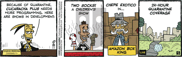 La Cucaracha on Saturday May 9, 2020 Comic Strip