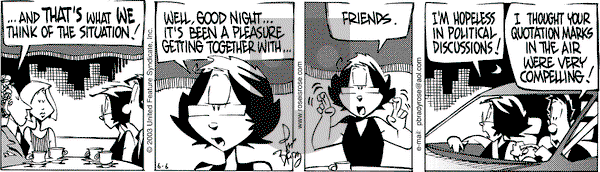 Rose is Rose on Friday June 6, 2003 Comic Strip