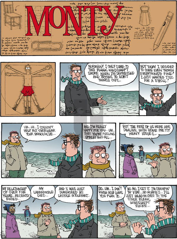Monty on Sunday February 21, 2021 Comic Strip