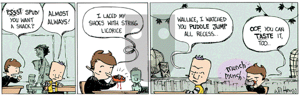 Wallace the Brave - Thursday November 12, 2015 Comic Strip