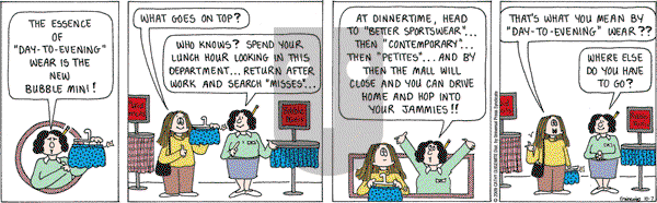 Cathy Classics - Wednesday October 7, 2009 Comic Strip