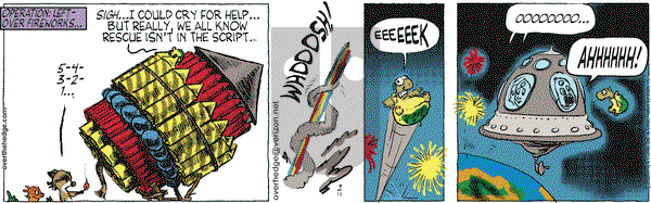 Over the Hedge on Saturday September 6, 2008 Comic Strip