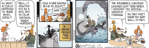 Non Sequitur on Tuesday November 15, 2011 Comic Strip