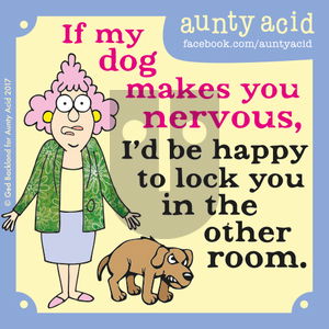 Aunty Acid on Friday October 20, 2017 Comic Strip