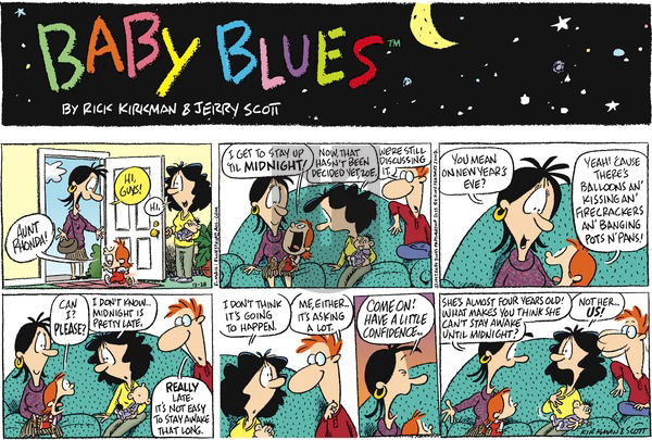 Baby Blues on Sunday December 28, 1997 Comic Strip
