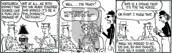 Monty on Sunday November 4, 2001 Comic Strip
