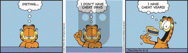Garfield - Thursday August 15, 2024 Comic Strip
