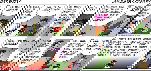 Get Fuzzy on Sunday February 7, 2010 Comic Strip