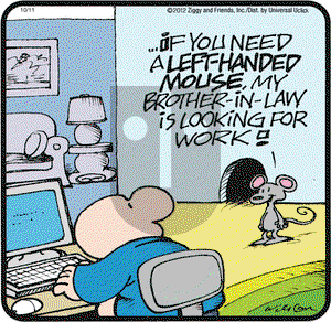 Ziggy on Thursday October 11, 2012 Comic Strip