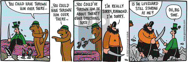 Overboard on Saturday July 21, 2012 Comic Strip