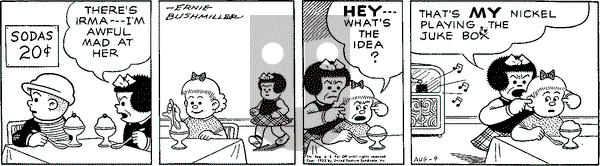 Nancy Classics on Saturday August 8, 2015 Comic Strip