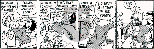 Baby Blues on Friday April 28, 1995 Comic Strip