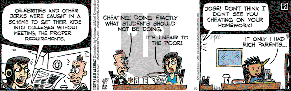 La Cucaracha on Tuesday April 2, 2019 Comic Strip