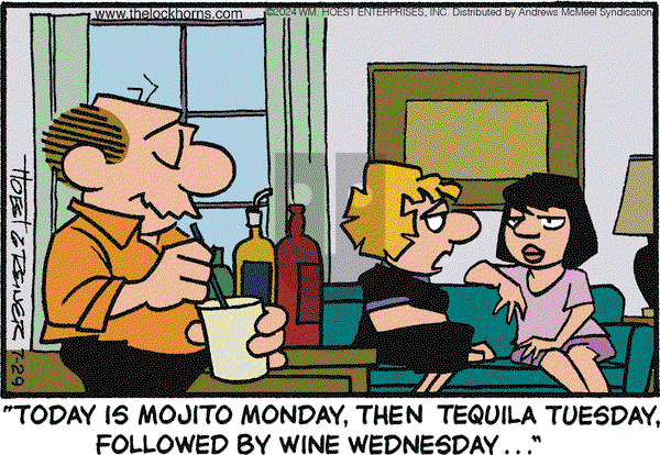 The Lockhorns - Monday July 29, 2024 Comic Strip