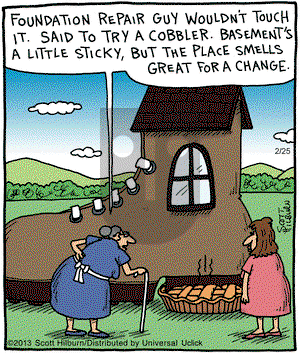 The Argyle Sweater on Monday February 25, 2013 Comic Strip
