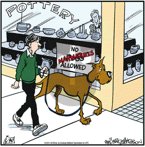 Marmaduke on Wednesday June 30, 2021 Comic Strip