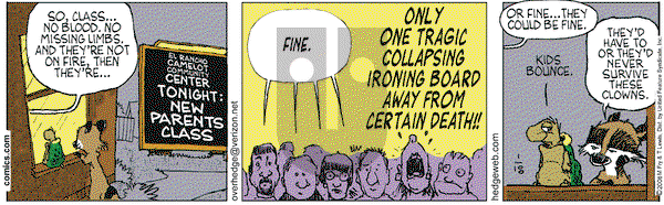Over the Hedge on Wednesday January 18, 2006 Comic Strip
