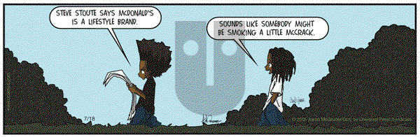 The Boondocks on Monday July 18, 2005 Comic Strip