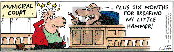 Frank and Ernest on Saturday August 29, 2009 Comic Strip