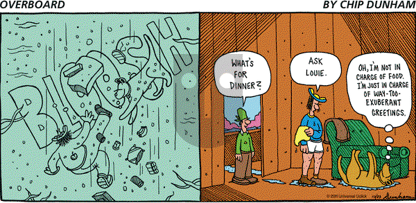 Overboard on Sunday October 23, 2011 Comic Strip