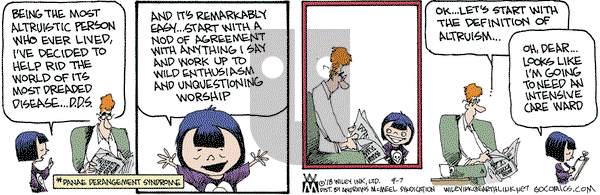 Non Sequitur on Friday September 7, 2018 Comic Strip