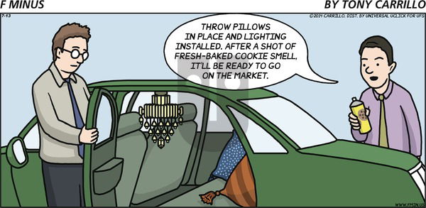 F Minus on Sunday July 13, 2014 Comic Strip