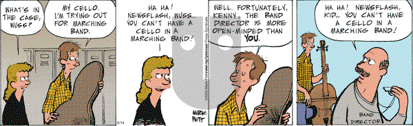 Lucky Cow on Wednesday September 14, 2005 Comic Strip