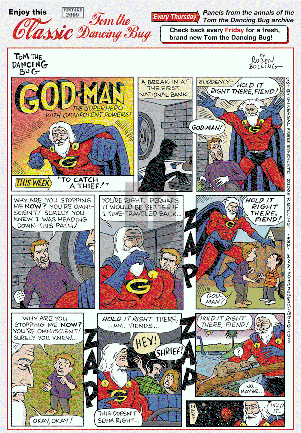 Tom the Dancing Bug on Thursday May 15, 2014 Comic Strip