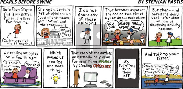 Pearls Before Swine on Sunday July 8, 2018 Comic Strip