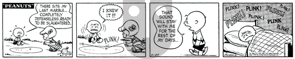 Peanuts on Friday March 27, 1953 Comic Strip