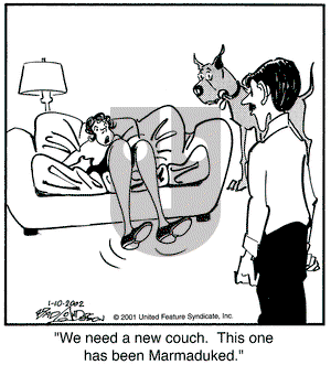 Marmaduke on Friday September 20, 2002 Comic Strip