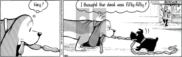 Fred Basset on Friday October 20, 2006 Comic Strip