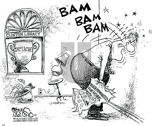 Glenn McCoy on Tuesday February 5, 2002 Comic Strip
