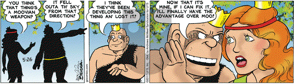 Alley Oop on Friday May 26, 2017 Comic Strip