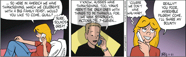 Luann on Saturday November 21, 2009 Comic Strip