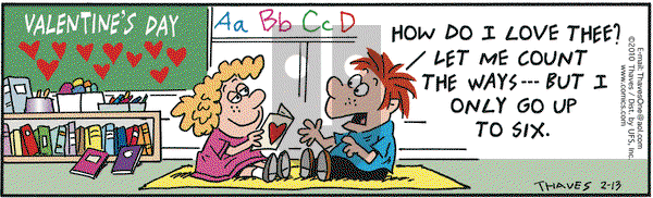 Frank and Ernest on Thursday April 1, 2010 Comic Strip